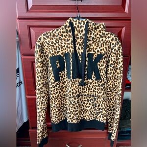 SOLD Victoria’s Secret Pink Cheetah Hoodie